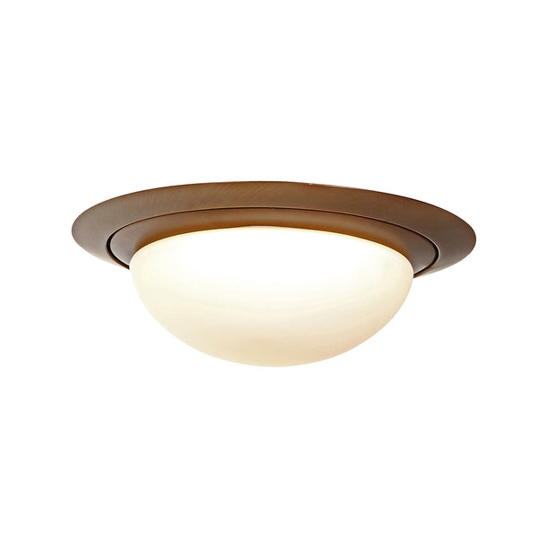Plafonnier Ikaro 1365BR Bronze Ø24 cm dimmable en 4 étapes