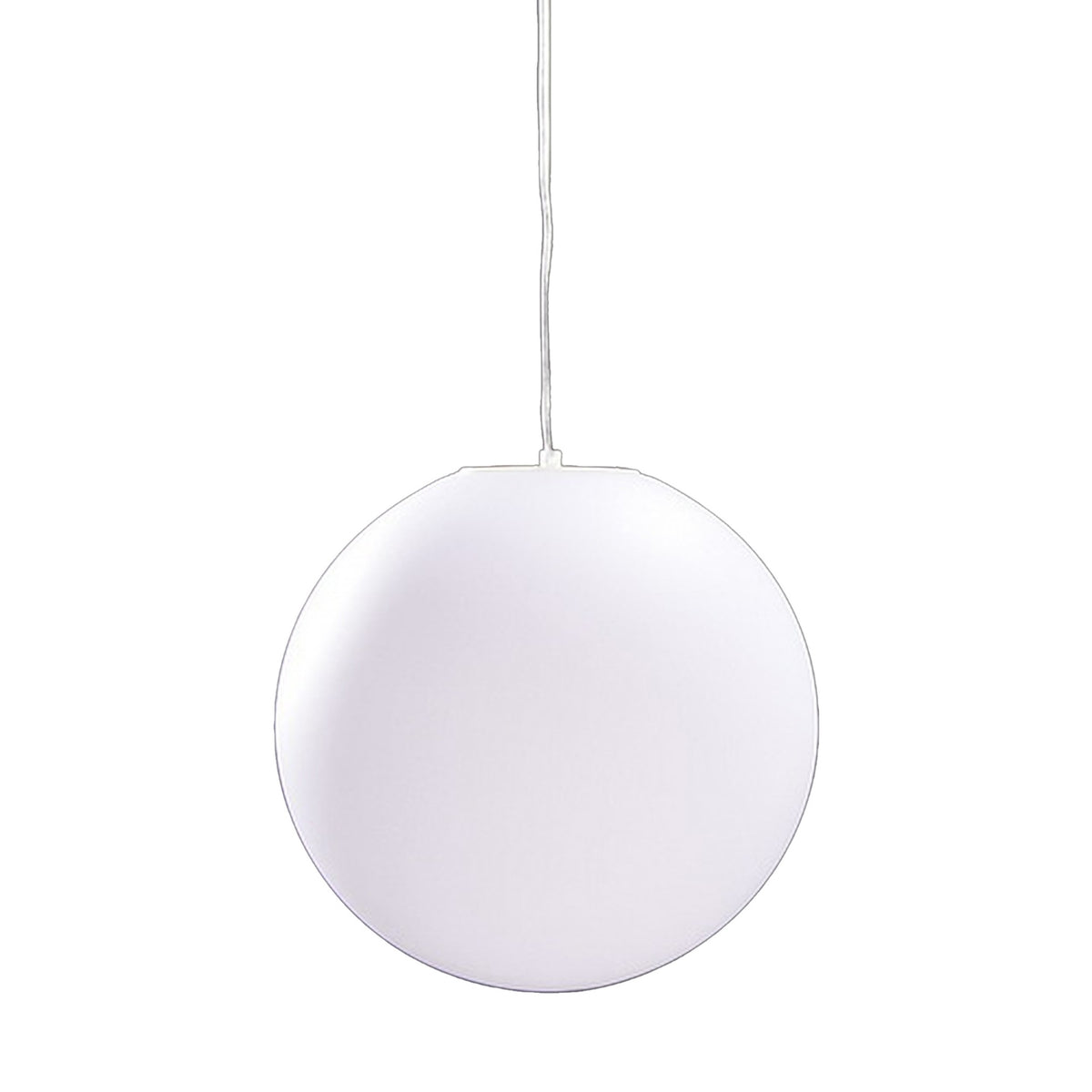 Suspension extérieure Avoriaz blanche, IP44, Ø 40 cm
