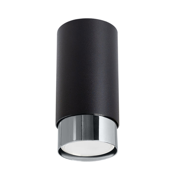 Plafonnier NERO 12,5 noir/chrom