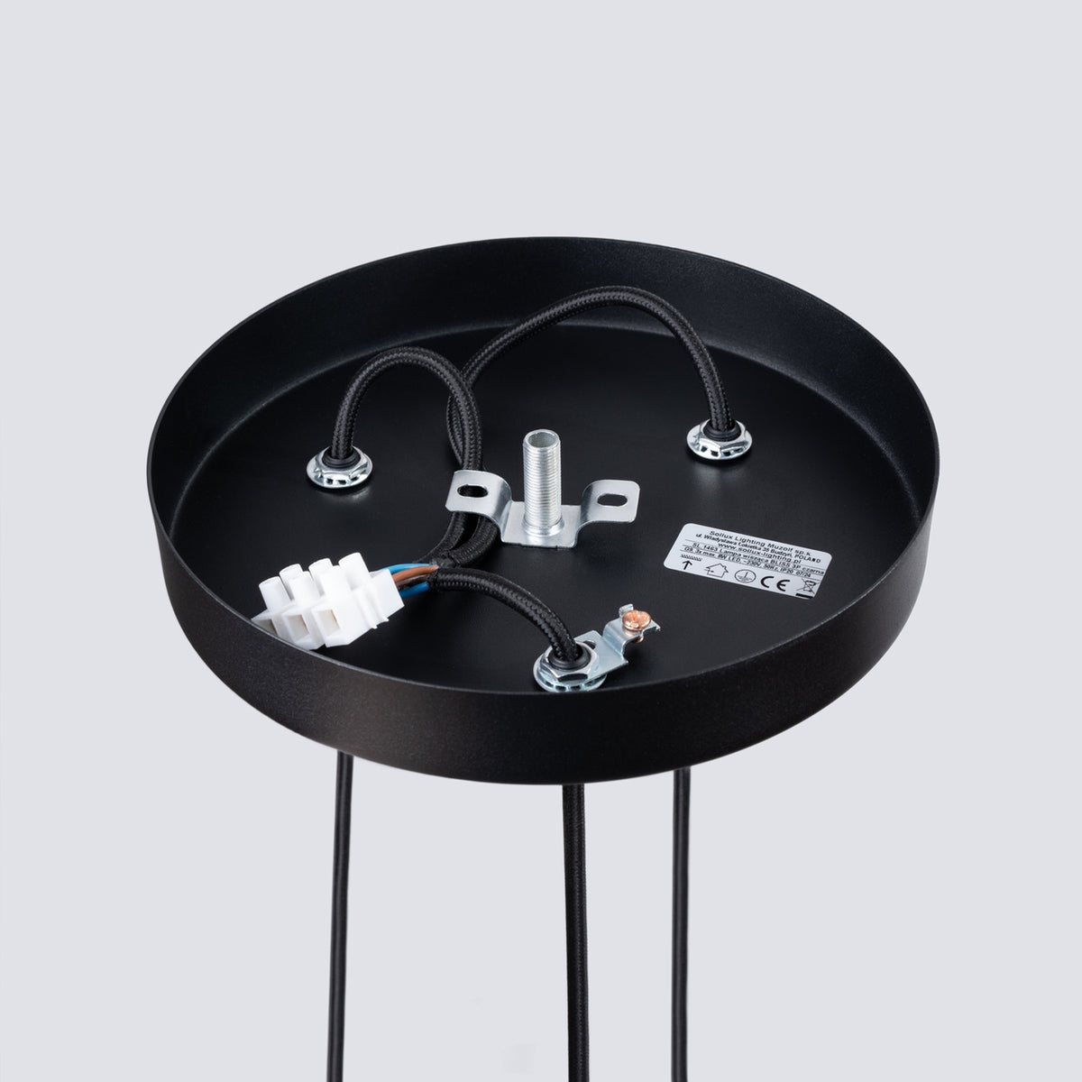 Lampe à pied BLISS 3P noir