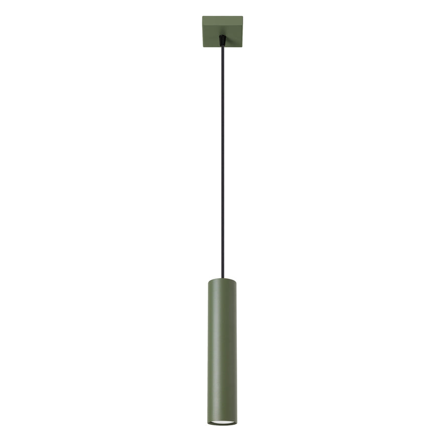 Lampe suspendue LAGOS 1 Vert olive