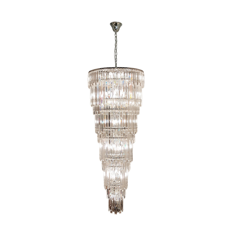 Suspension luminaire | Luxe Chromée