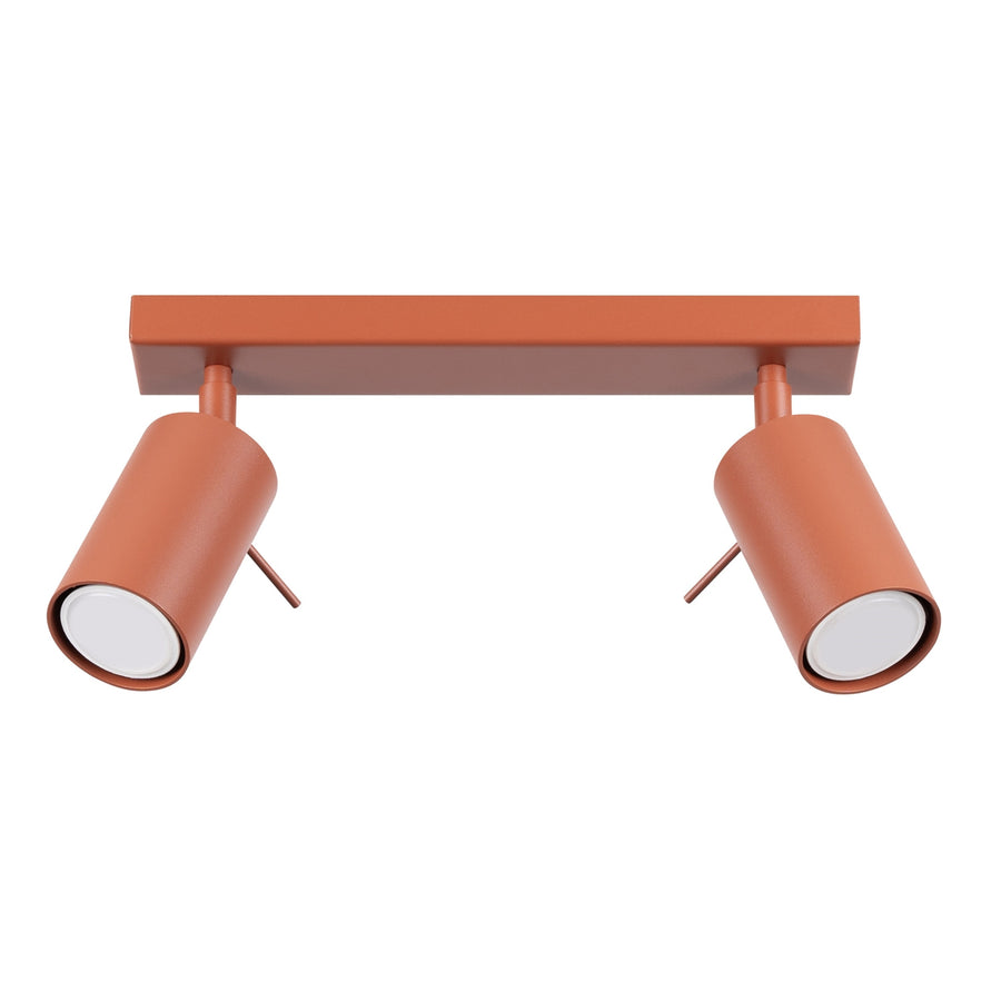 Plafonnier RING 2 Ocre rouge