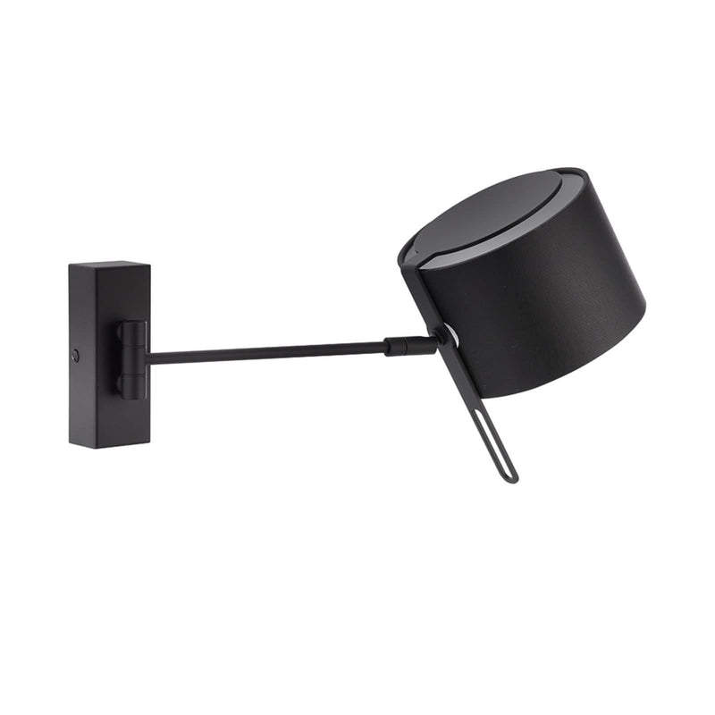 Applique murale 58153080 en laiton, noir, hauteur 17 cm