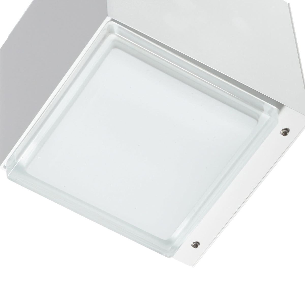 Applique murale LED 50064 3 000 en verre, blanc, hauteur 15,2 cm