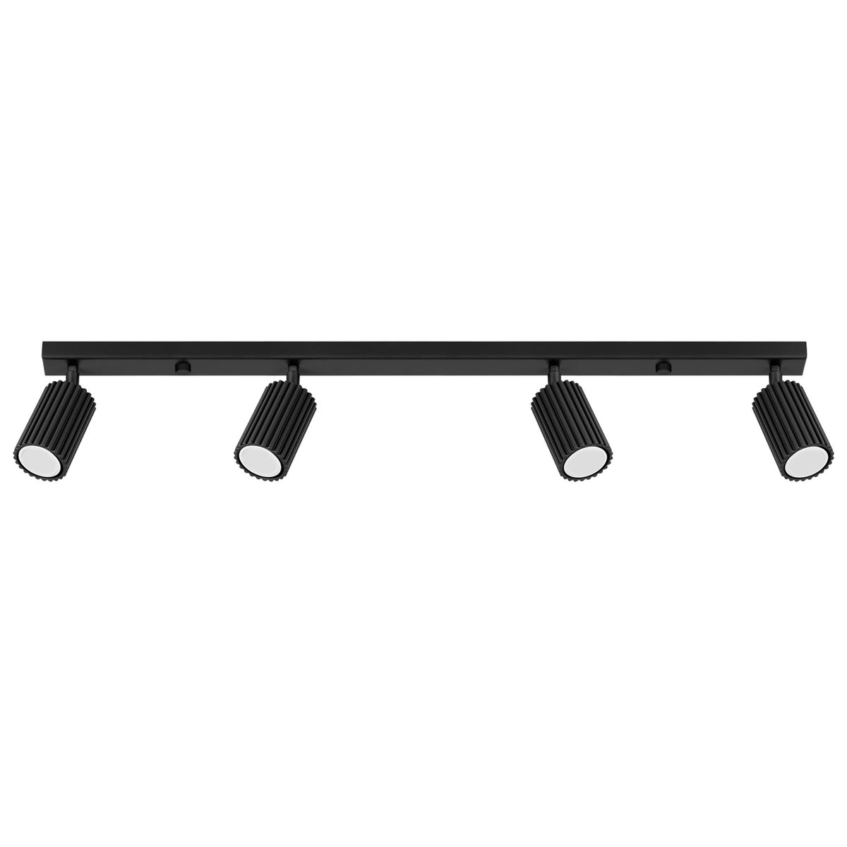 Plafonnier KARBON 4L brun Noir