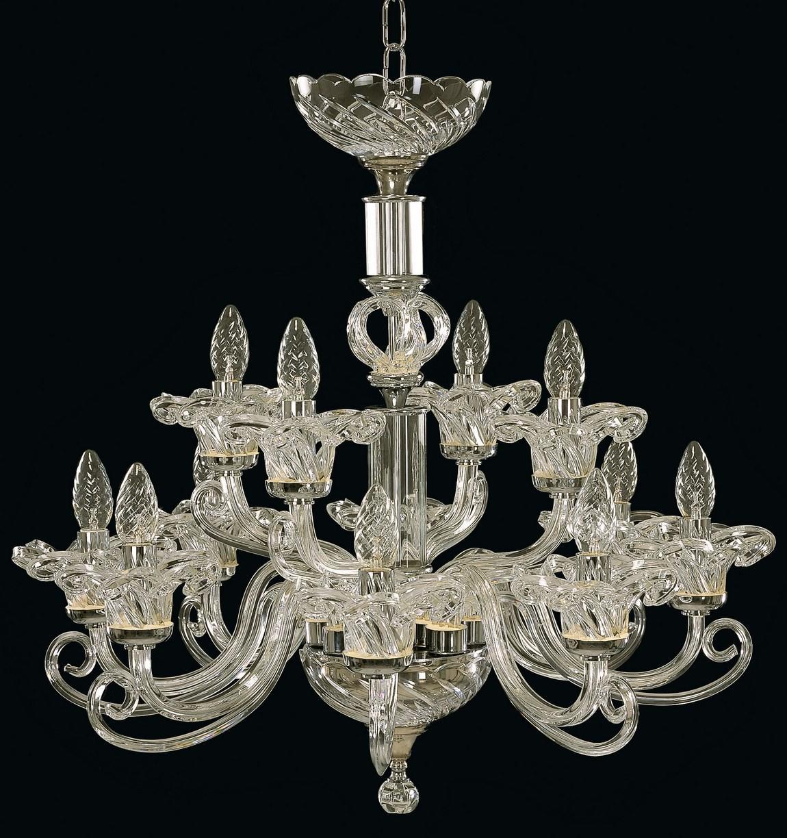Lustre en verre transparent EL4001200
