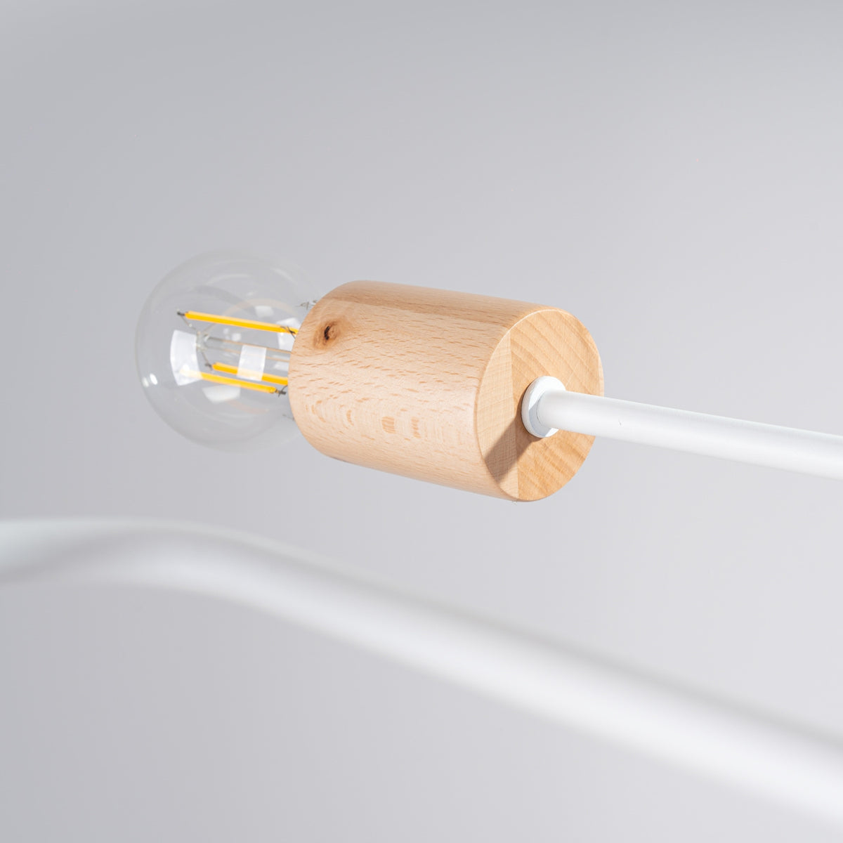 Lustre TIMBO 8 blanc