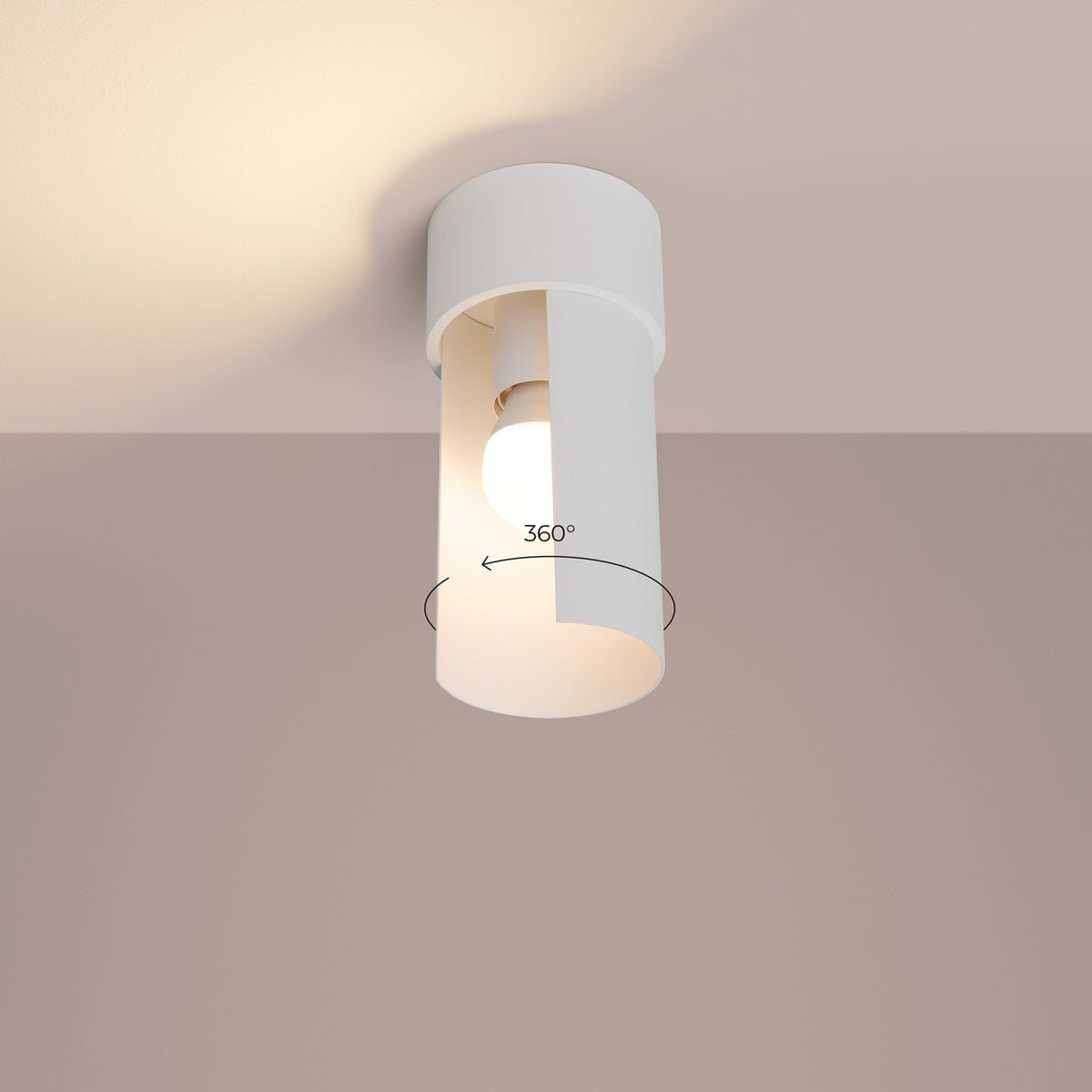 Plafonnier FLASH blanc