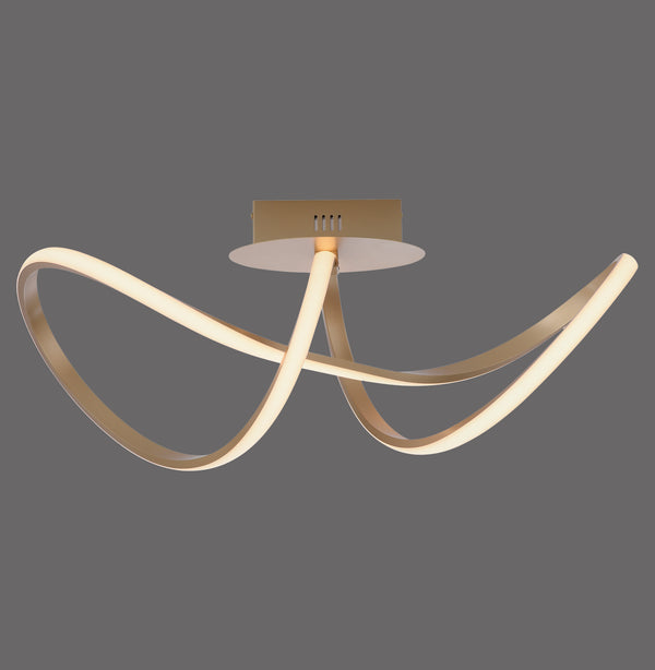 Plafonnier LED | Maria Laiton mat