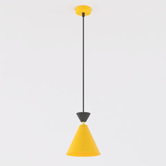 Suspension Klever orange et noire