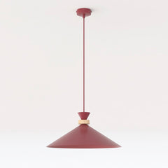 Suspension Olivo bordeaux, H 40 cm