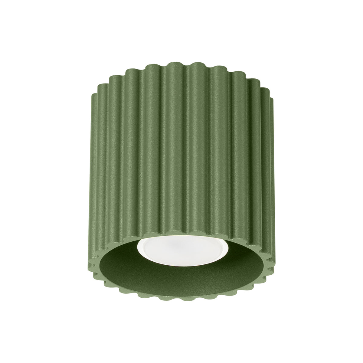 Plafonnier AURA 1 GU10 Vert olive