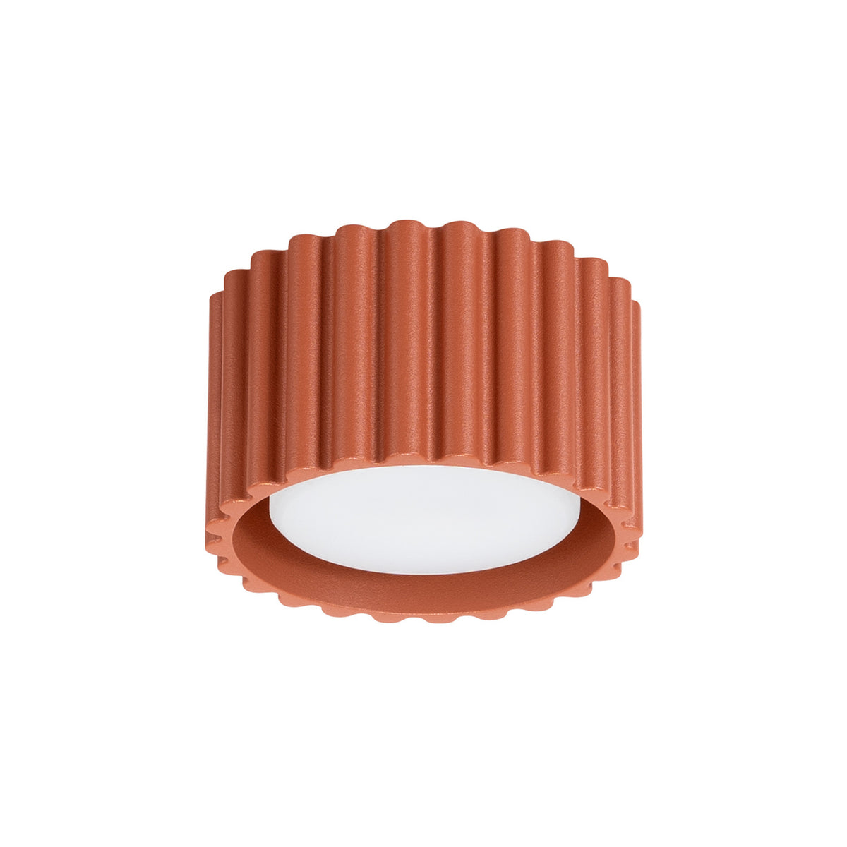Plafonnier AURA 1 GX53 Ocre rouge