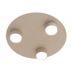 Plafonnier Bolx 3 lumières beige