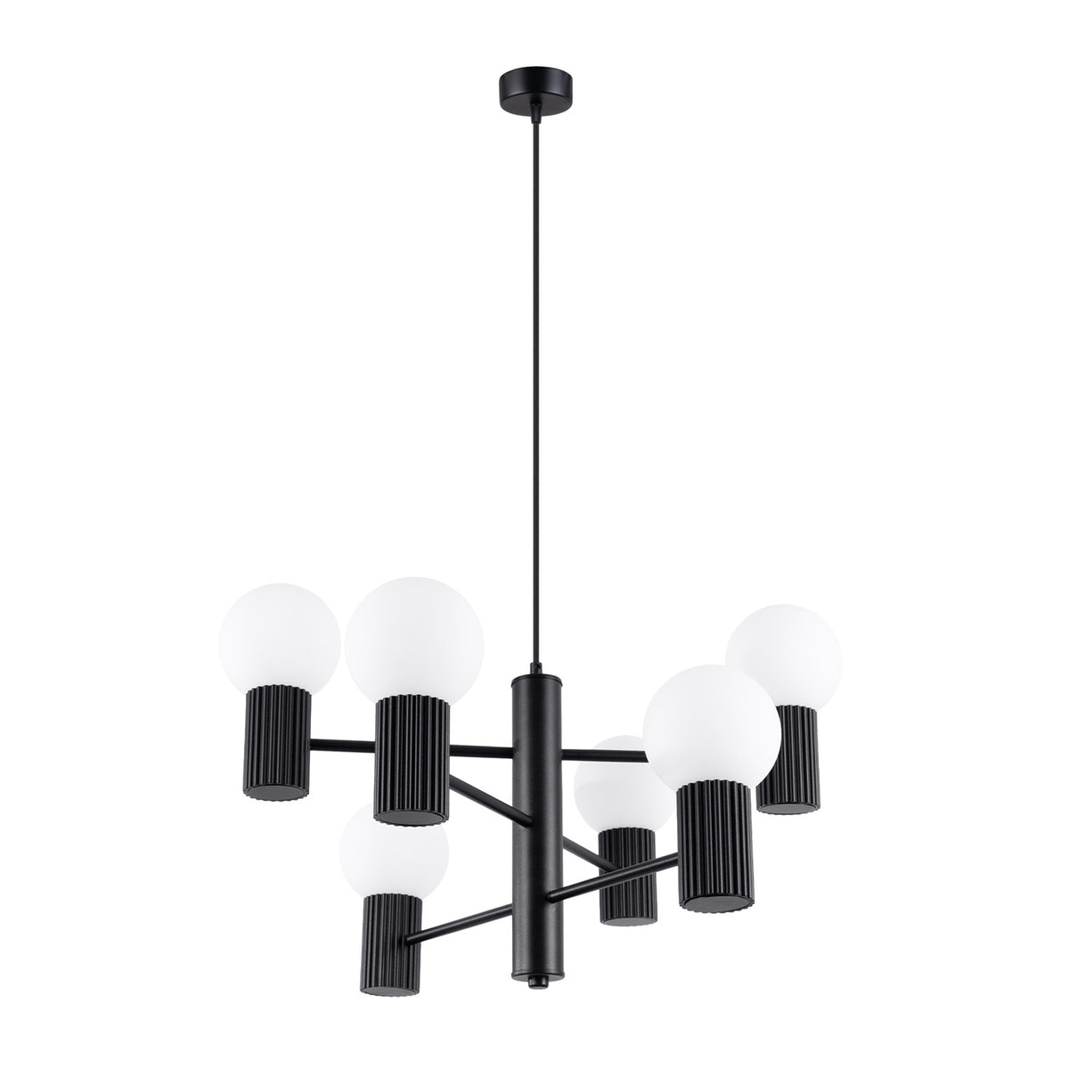 Lustre HALO 6 Noir
