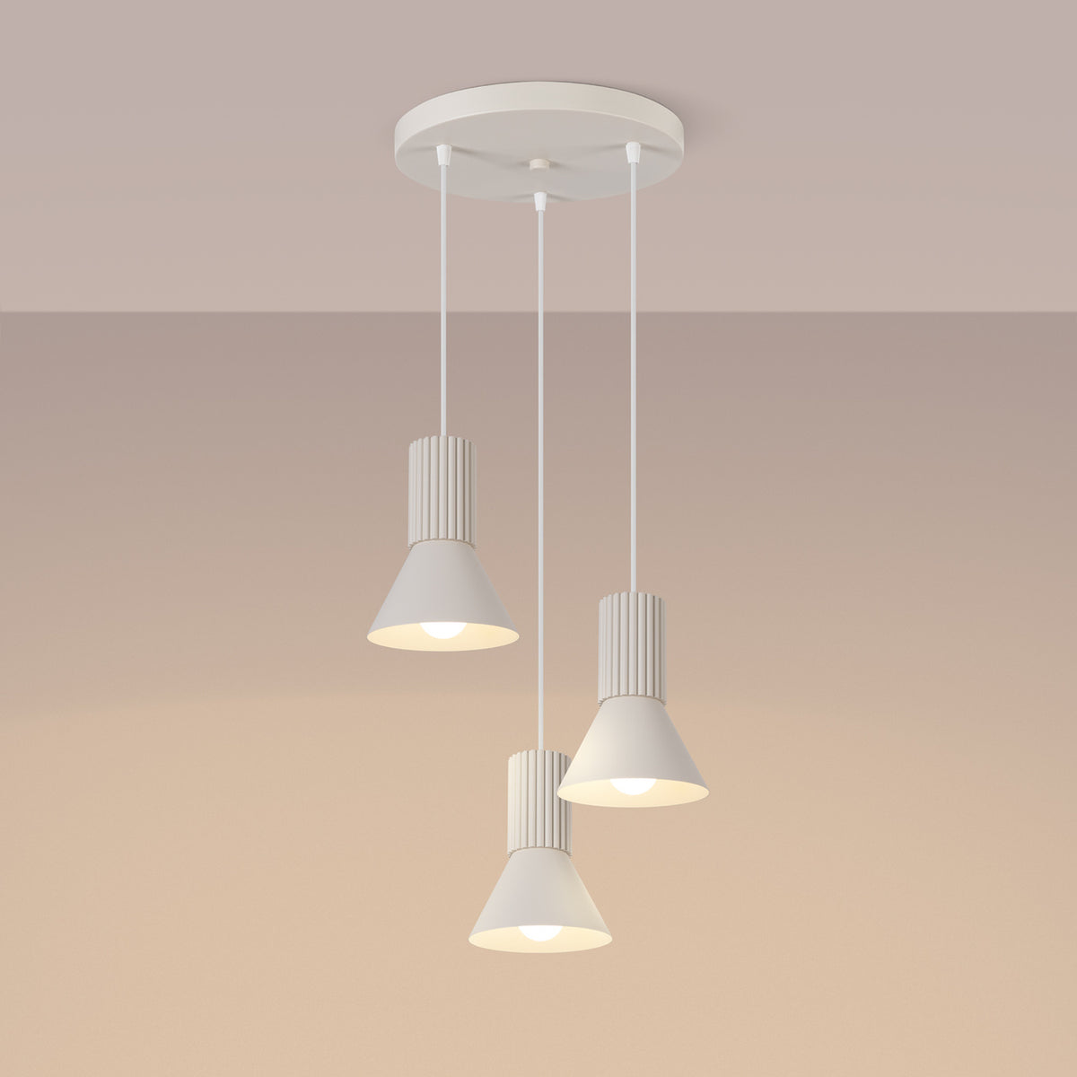 Lampe suspendue ESTRIA 3P