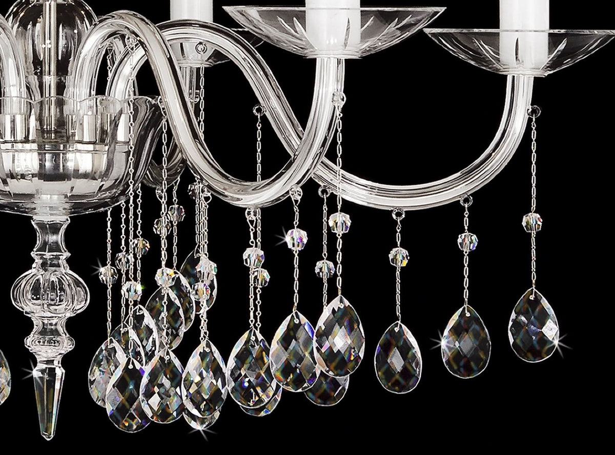 Lustre en verre transparent LB40500658P505