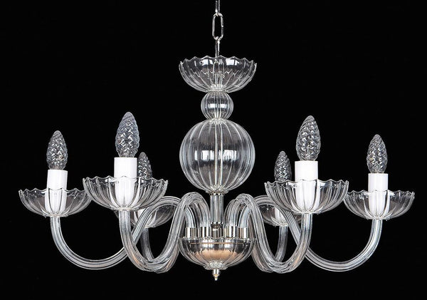 Lustre en verre transparent EL251600