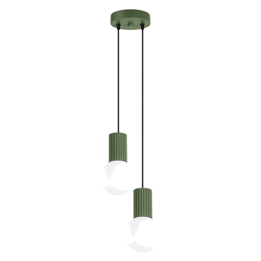 Suspension HALO 2P Vert olive