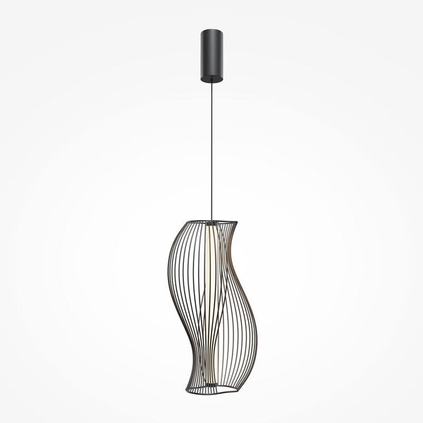 Shadows of the past Suspension luminaire noir