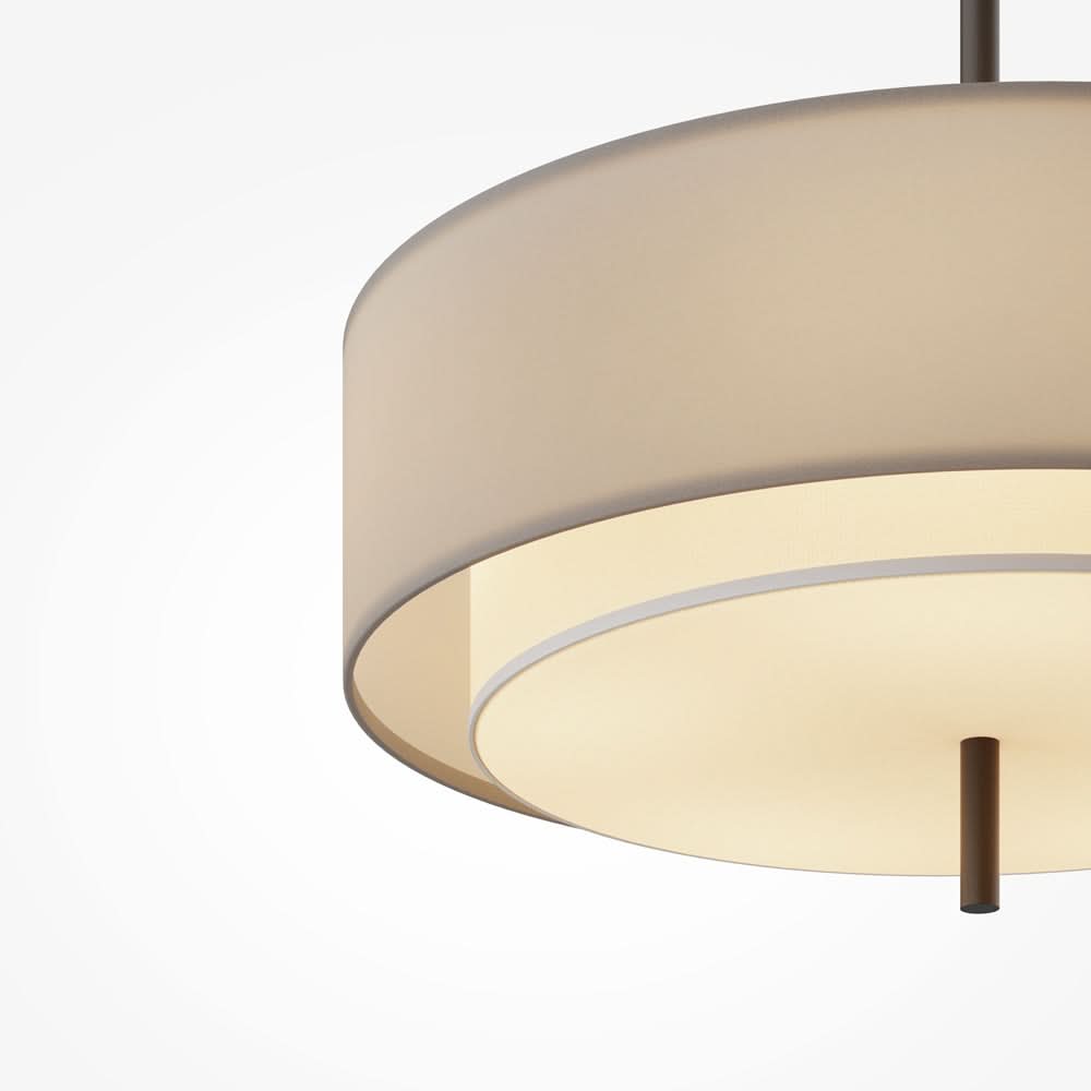 Bergamo Suspension luminaire noir