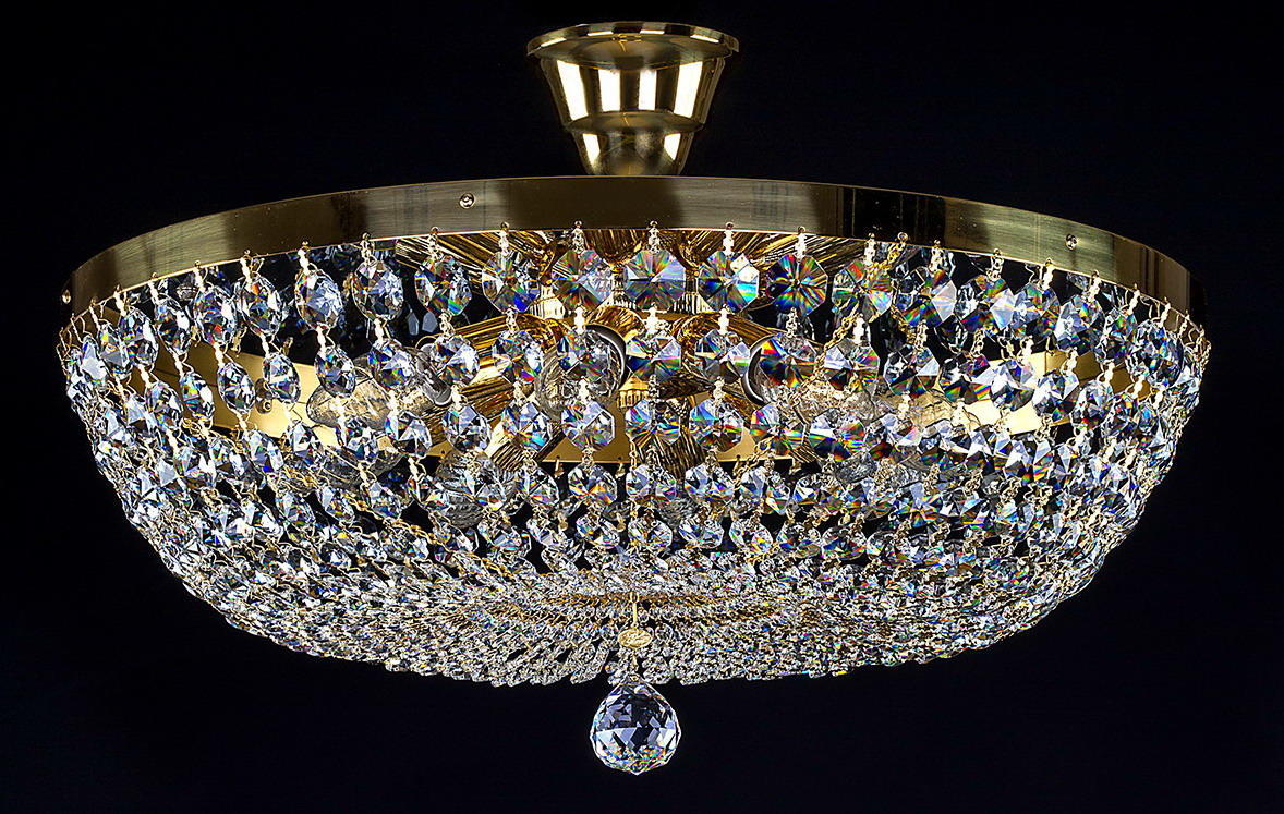 Plafonnier en cristal L208CLN