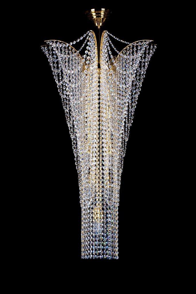 Suspension spirale en cristal L444CLN