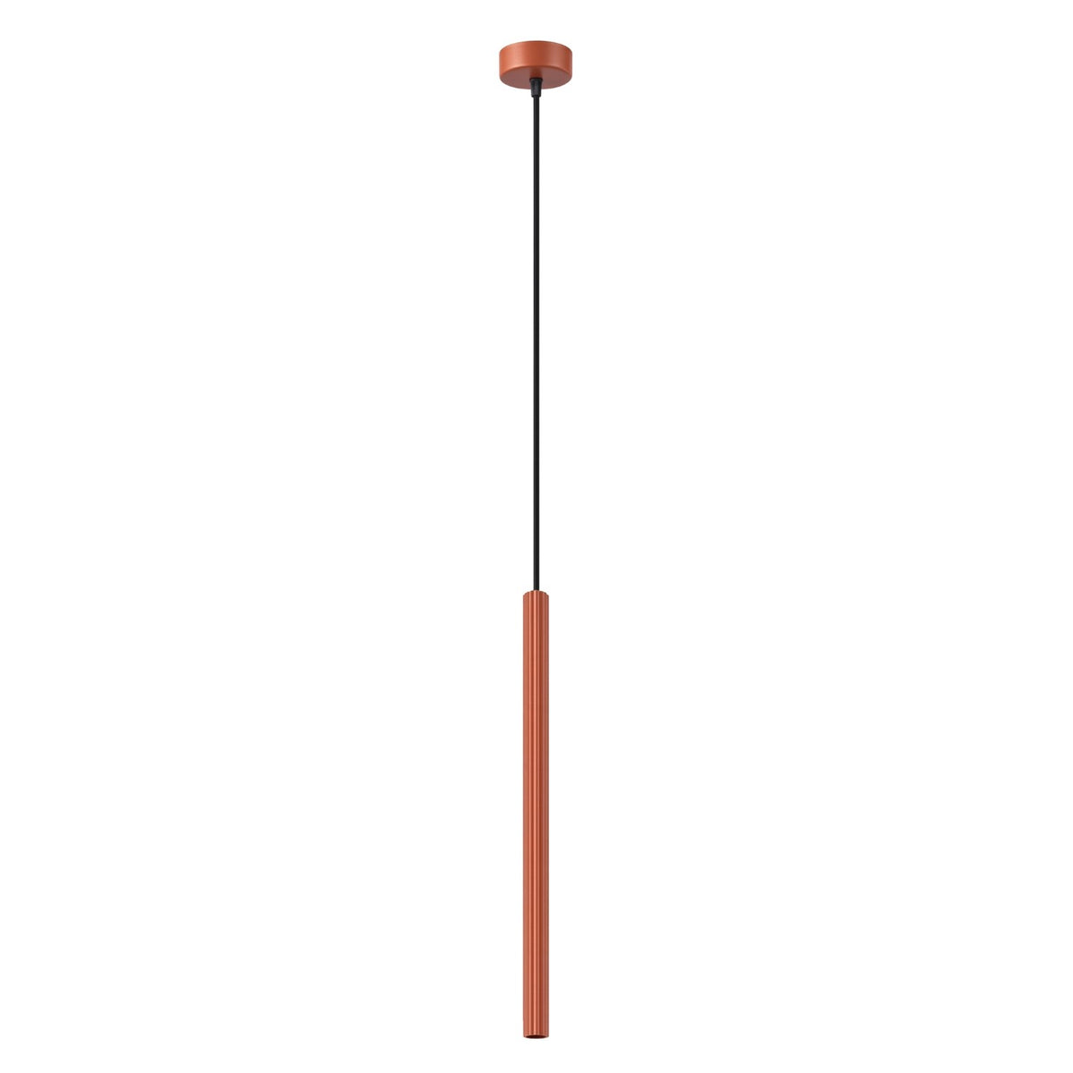 Lampe suspendue ARCHE 1 Ocre rouge