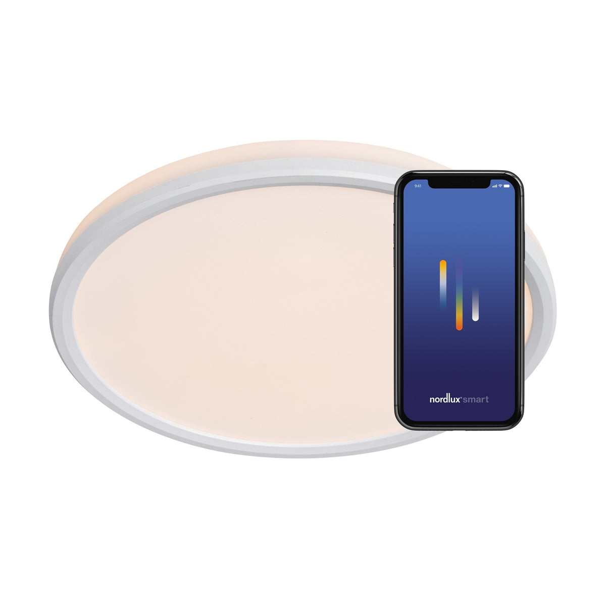 Plafonnier LED Liva Smart multicolore