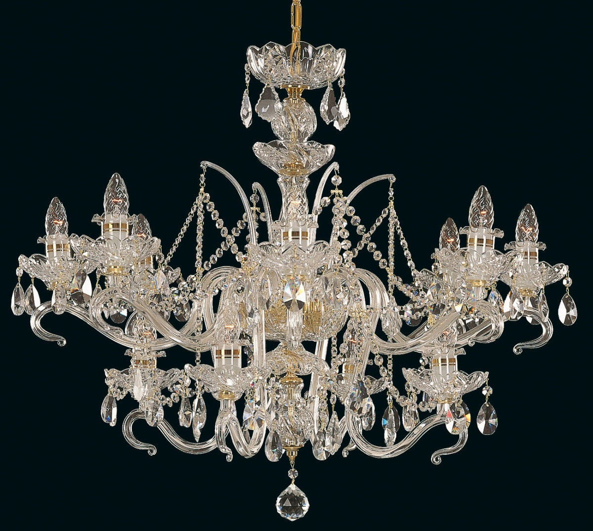 Lustre en cristal taille EL6631219