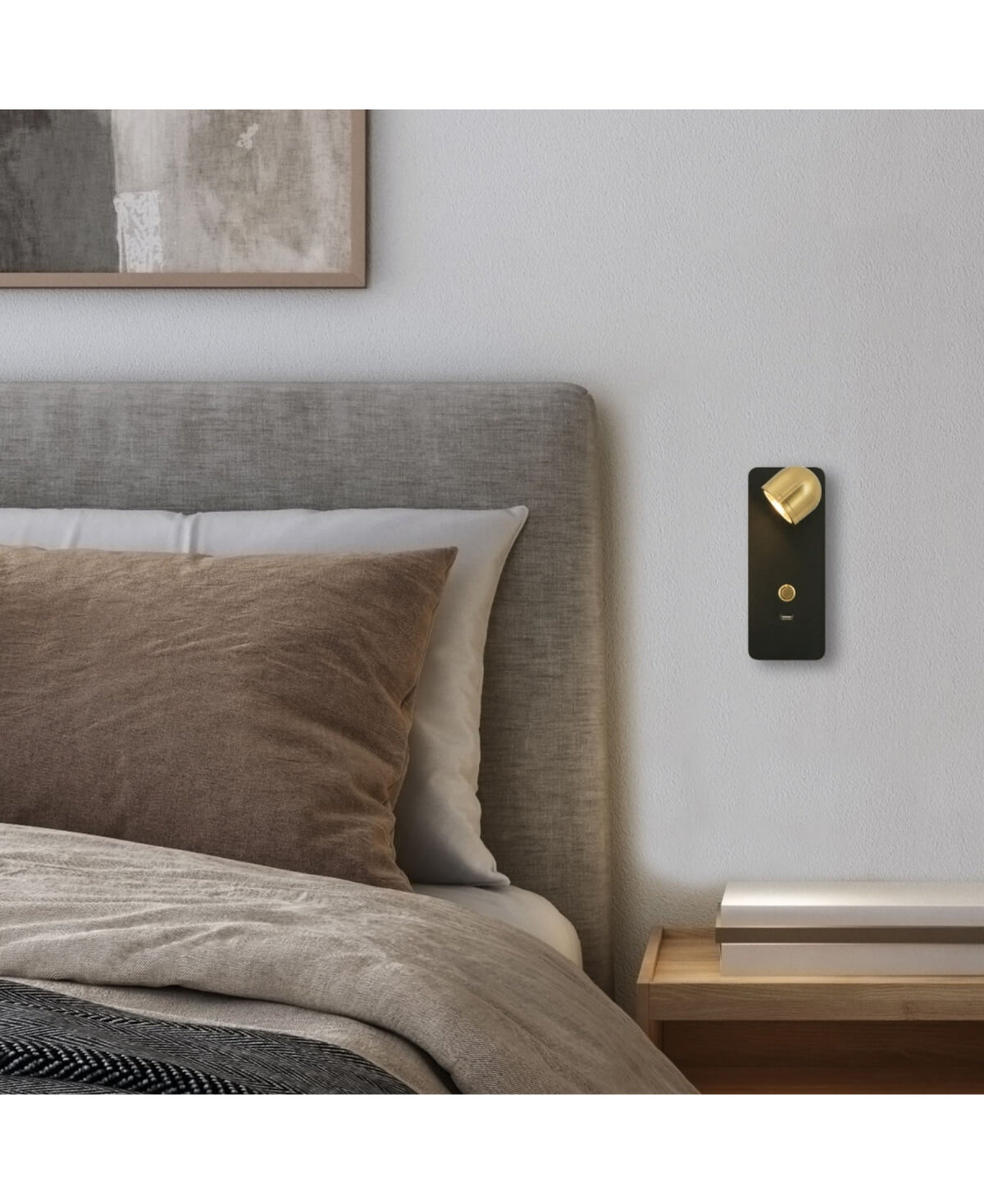 Applique ZAMBELIS 2,5W DESIGN Noir Mat 23038