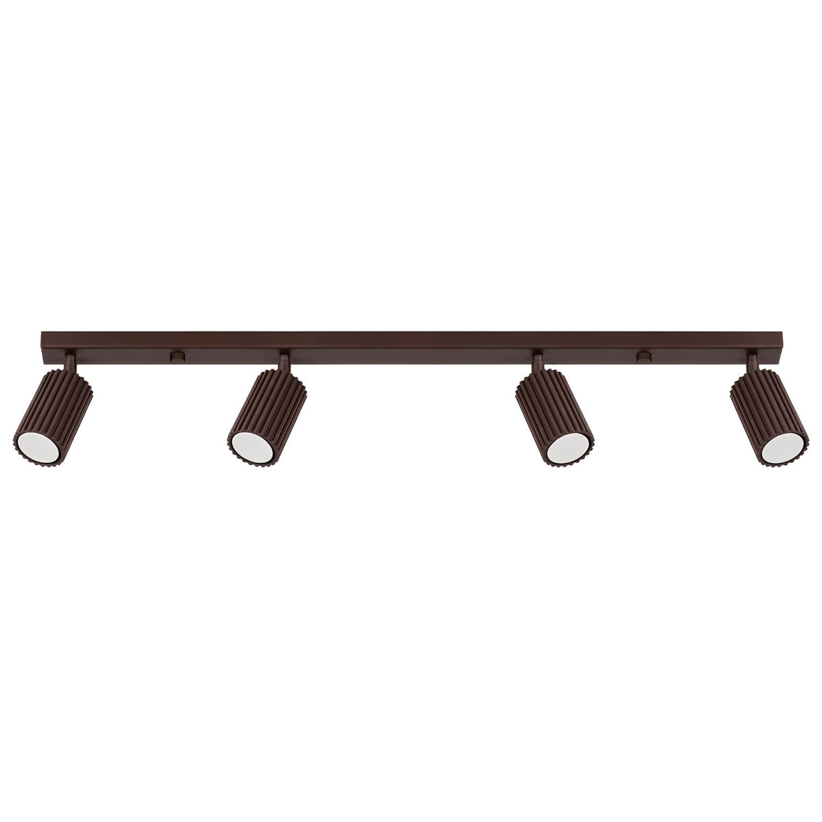 Plafonnier KARBON 4L brun Marron