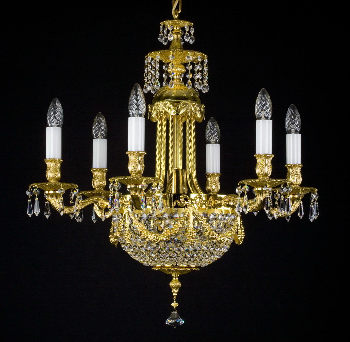 Lustre en laiton L363CE