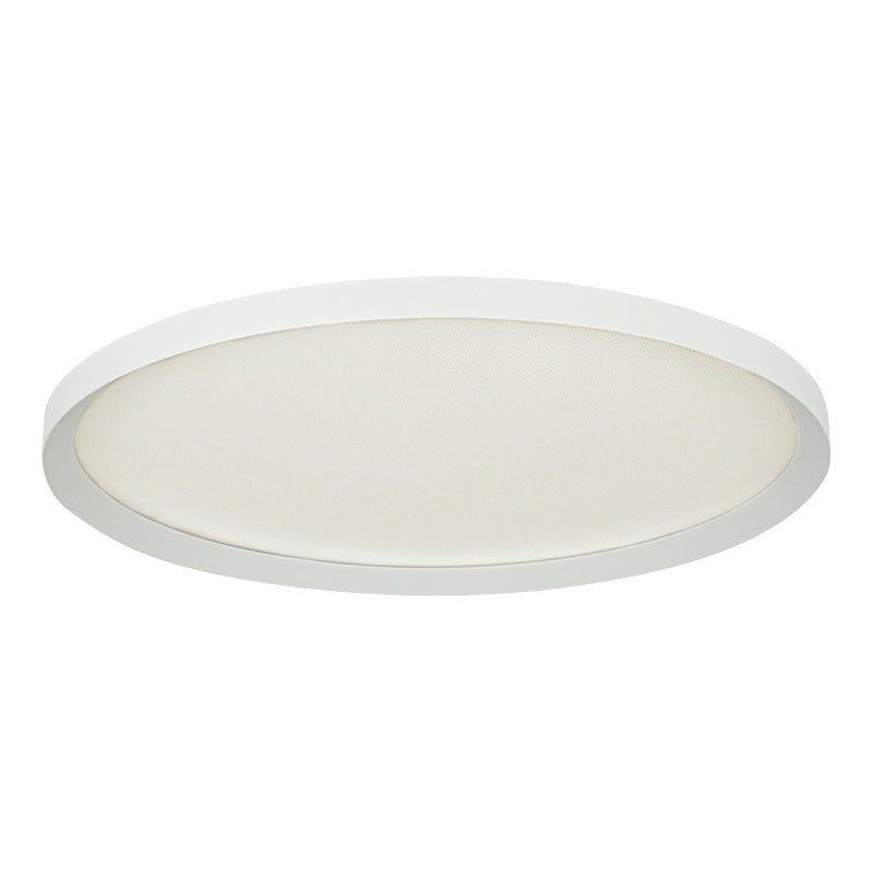 Nouvelle vue en perspective du plafonnier, bord blanc sable très fin.