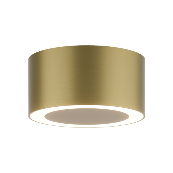 Plafonnier ZAMBELIS 7W 3000K LED DESIGN Dore Mat 25311