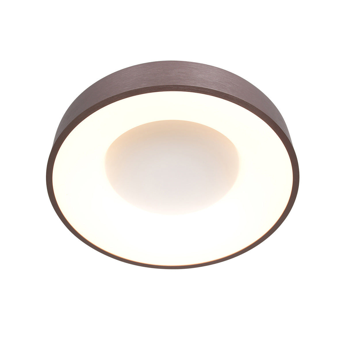 Plafonnier Ringlede 2562BR lampe LED bronze Ø38 cm