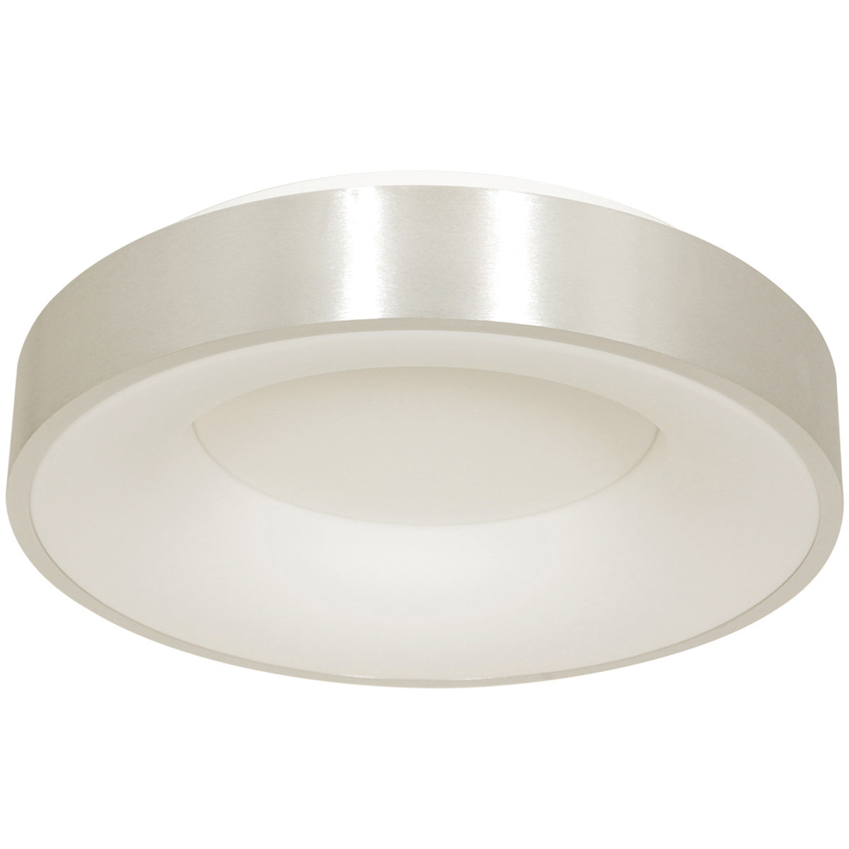 Plafonnier Argenté Design Contemporain