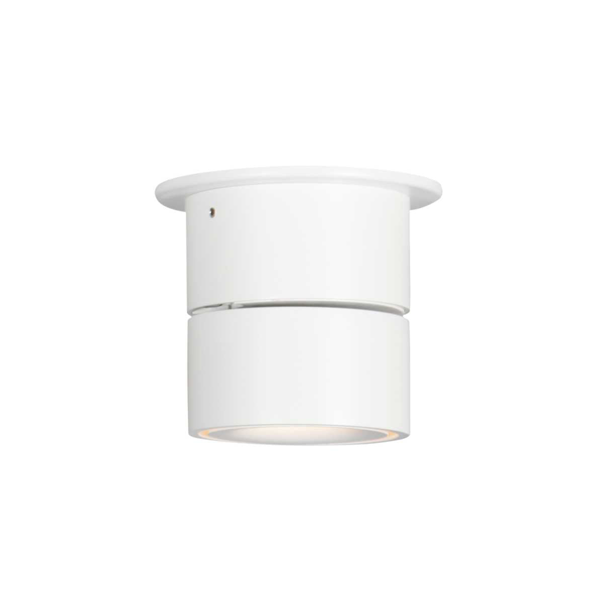 Spot blanc 1 lampe Fez 2673W dimmable, orientable et inclinable