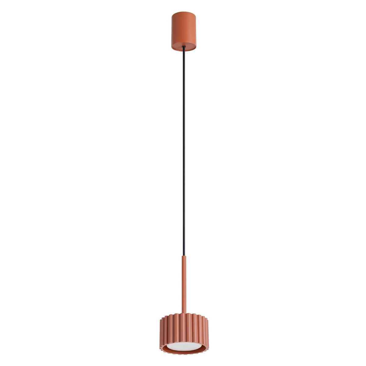 Suspension AURA 1 GX53 Ocre rouge