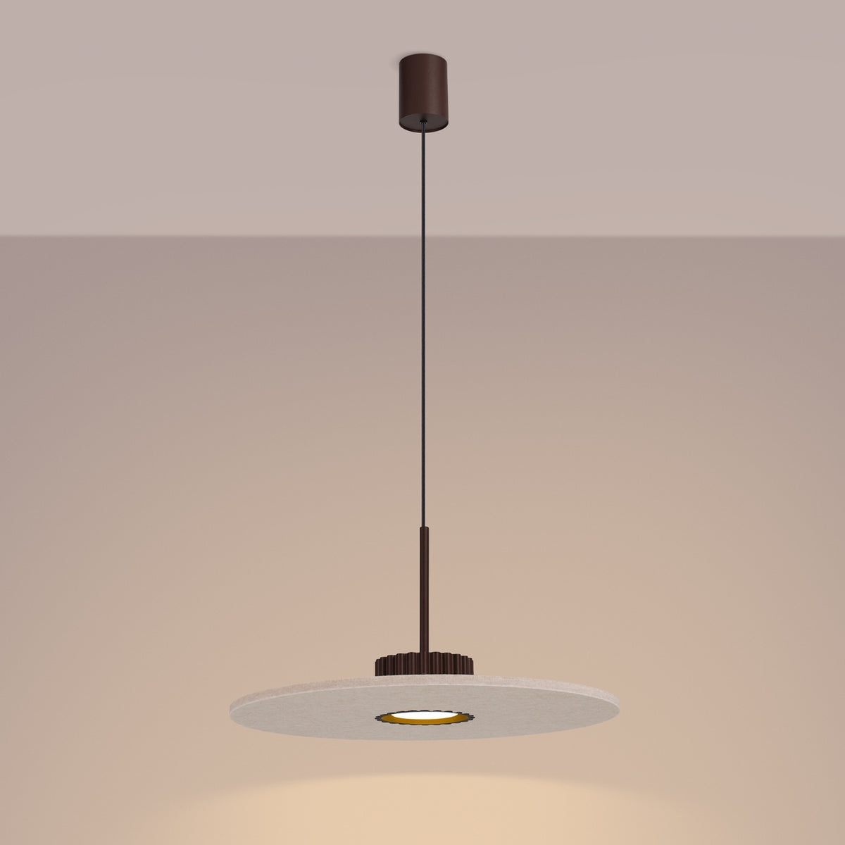 Suspension OVO 1 feutre GX53
