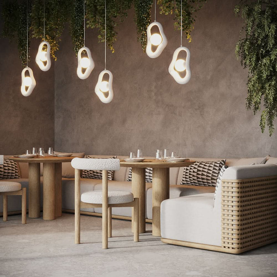 Opus Suspension luminaire blanc