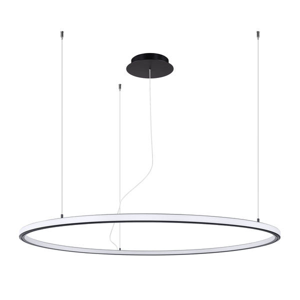 Lustre RISA 120 noir LED 3000K