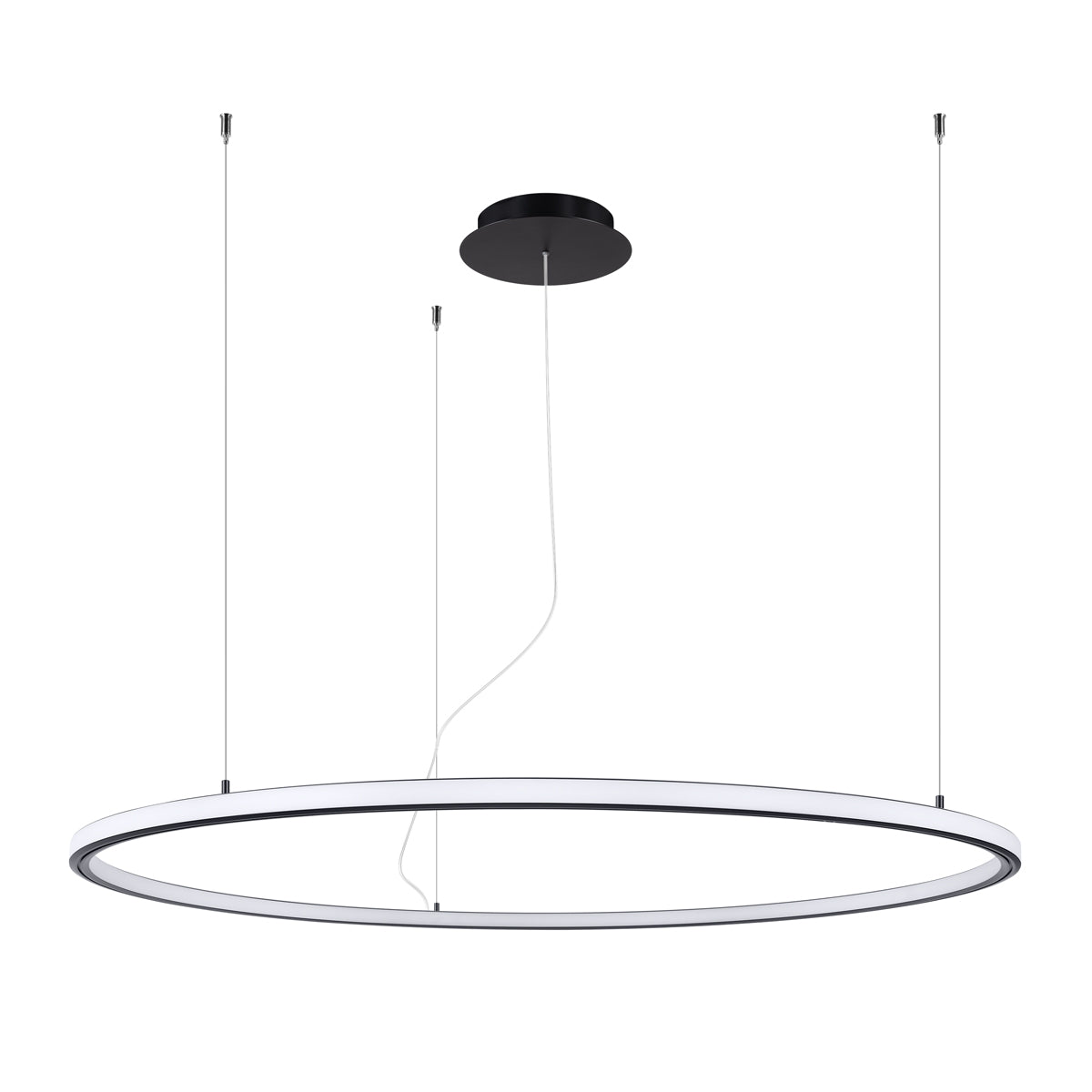 Lustre RISA 120 noir LED 3000K