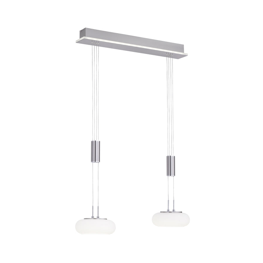 Suspension Q-Etienne acier, P 65 cm
