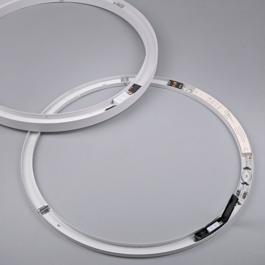 Plafonnier Pure Lines Round blanc, L 70 cm