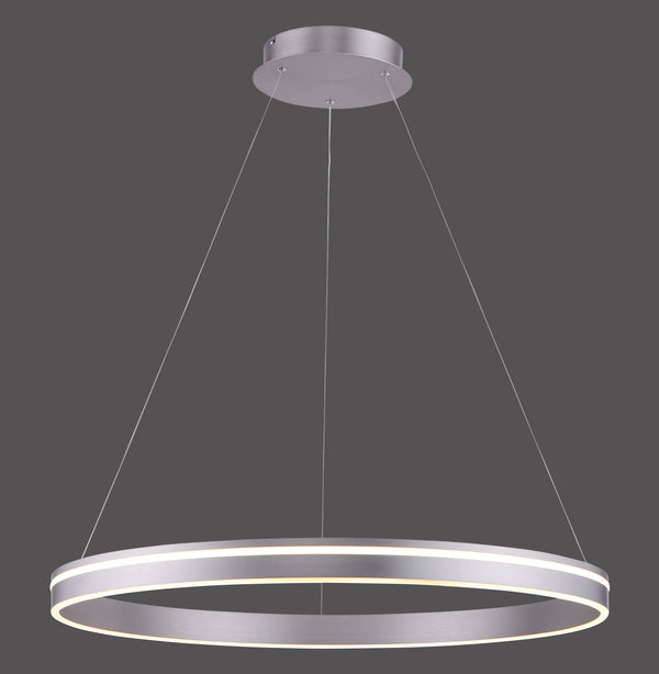Suspension luminaire | Q-Vito Argentée