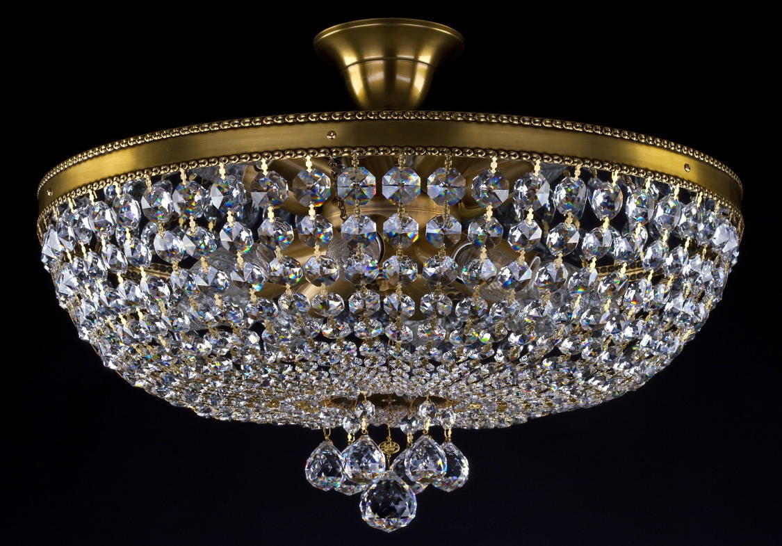 Plafonnier en cristal L213CLNPT