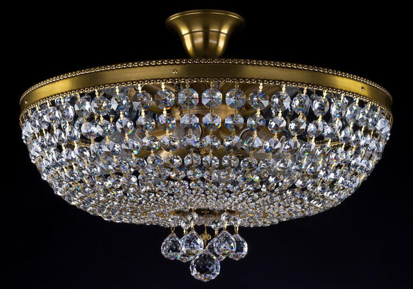 Plafonnier en cristal L213CLNPT