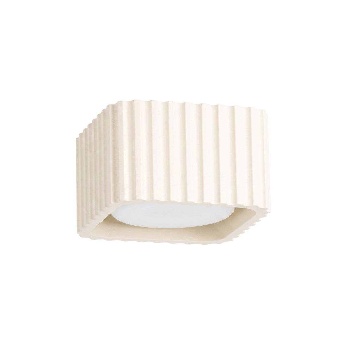 Plafonnier RIFF 1 GX53 Beige